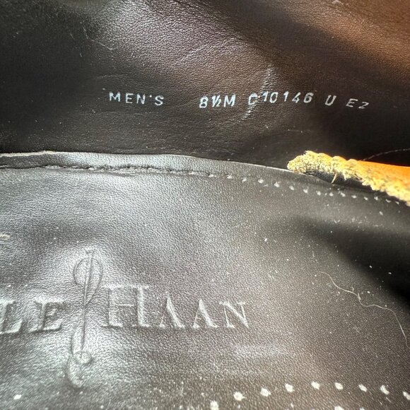 Cole Haan Mens Size 8.5M Brown Leather Wingtip Oxford Dress Shoes main image 7